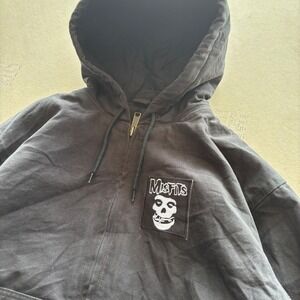 90s Misfits Canvas Hooded Jacket